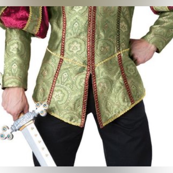 👑 Renaissance Prince Men’s Costume Size Large 👑 - Picture 6 of 16